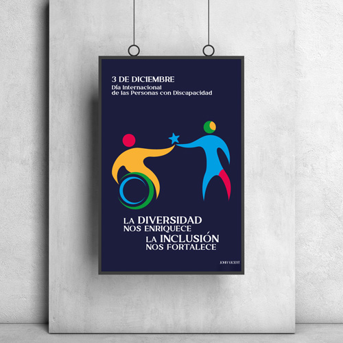 Cartel Discapacidad A