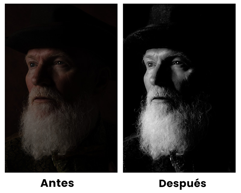 Edición Editorial en Blanco y Negro